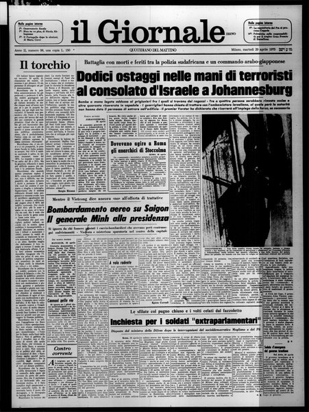 Il giornale nuovo : quotidiano del mattino